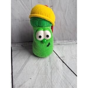 Veggie Tales 1998 Jr. Asparagus 6inches Beanbag Plush Stuffed Toy